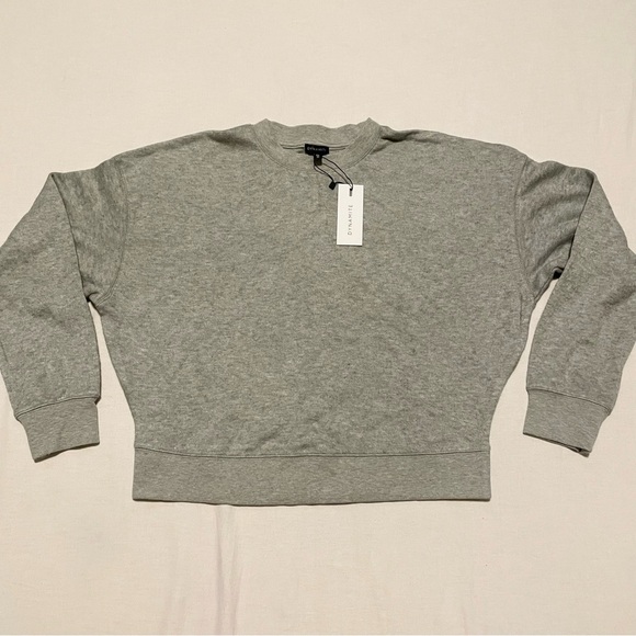 Dynamite Grey Crewneck Sweatshirt Women’s Size Large - Picture 1 of 16
